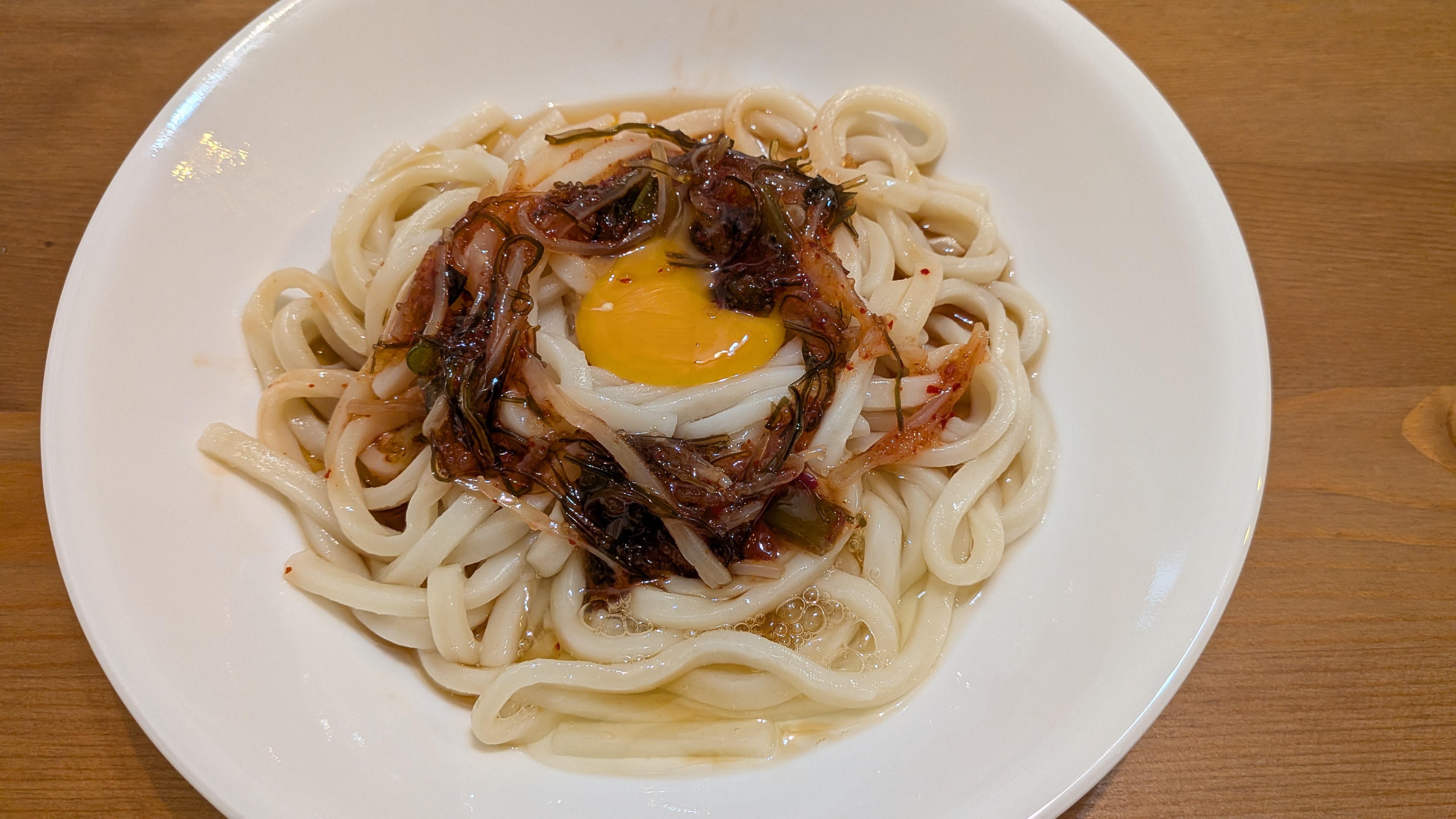 [和商コーポレーション]_キムチ松前_釜玉うどん
